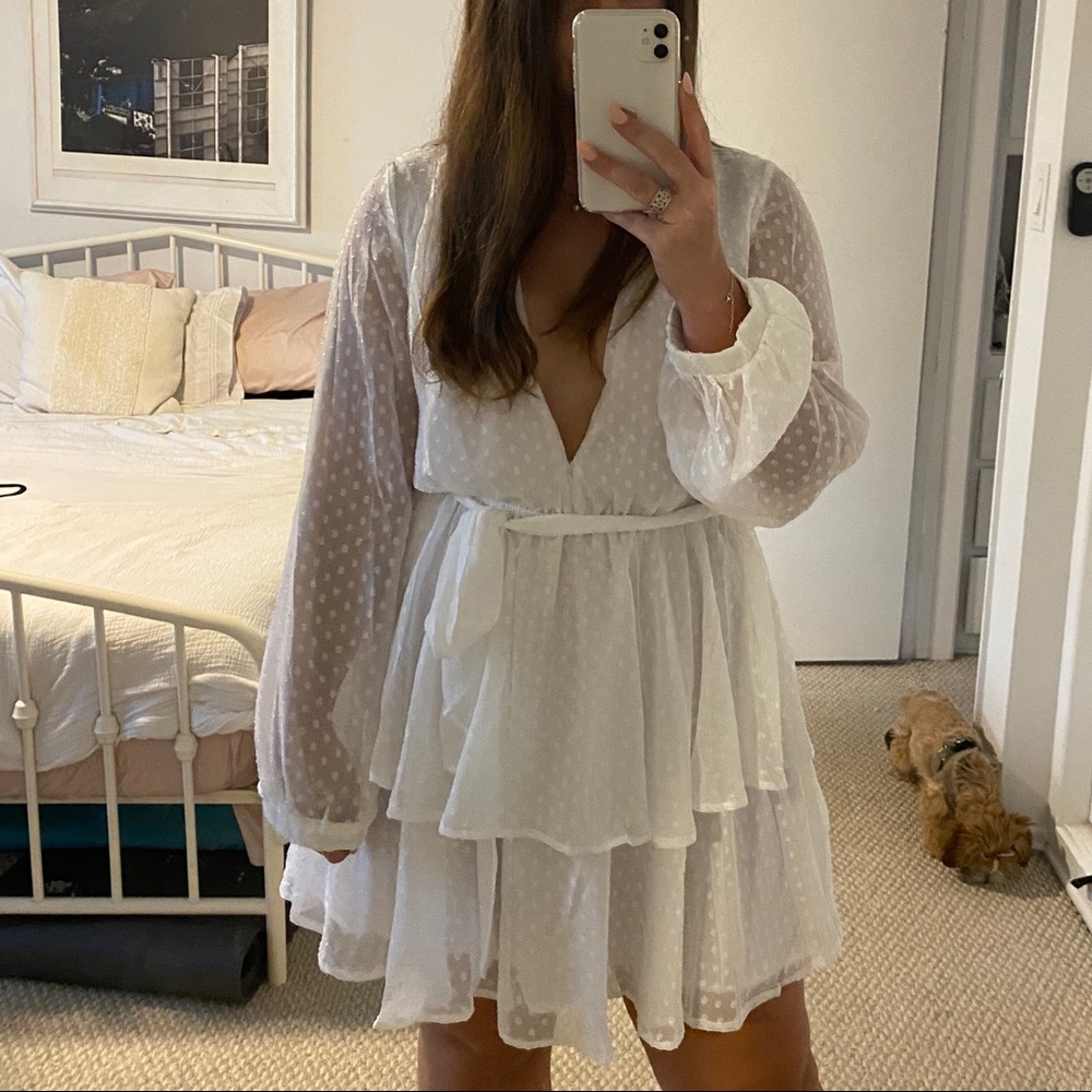 SOLD Polkadot mini dress! - Picture 5 of 8
